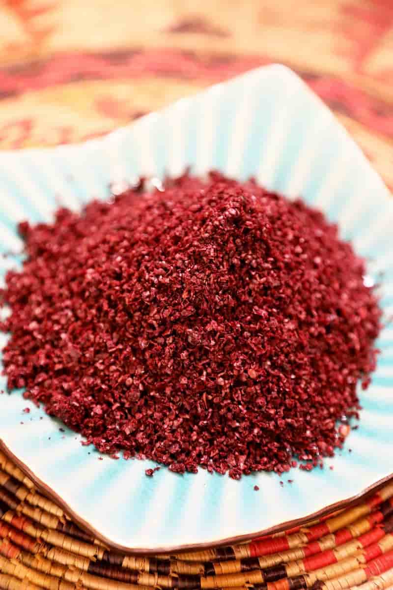 تصویر 1 از سماق تازه با عطر طبیعی و رنگ زنده خاص و ممتاز